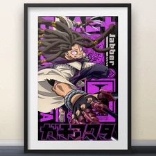 Jabber Wonger  Anime Key Visual Poster – 11x17" Anime funko manga Shonen Jump
