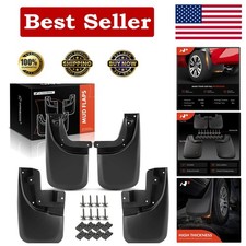A- 4PCS Mud Flaps Compatible with Toyota Tacoma 2005-2015 Pickup with Fe