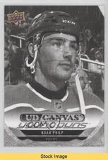 2024 Upper Deck Series 2 UD Canvas Young Guns Black & White Noah Philp READ vs3