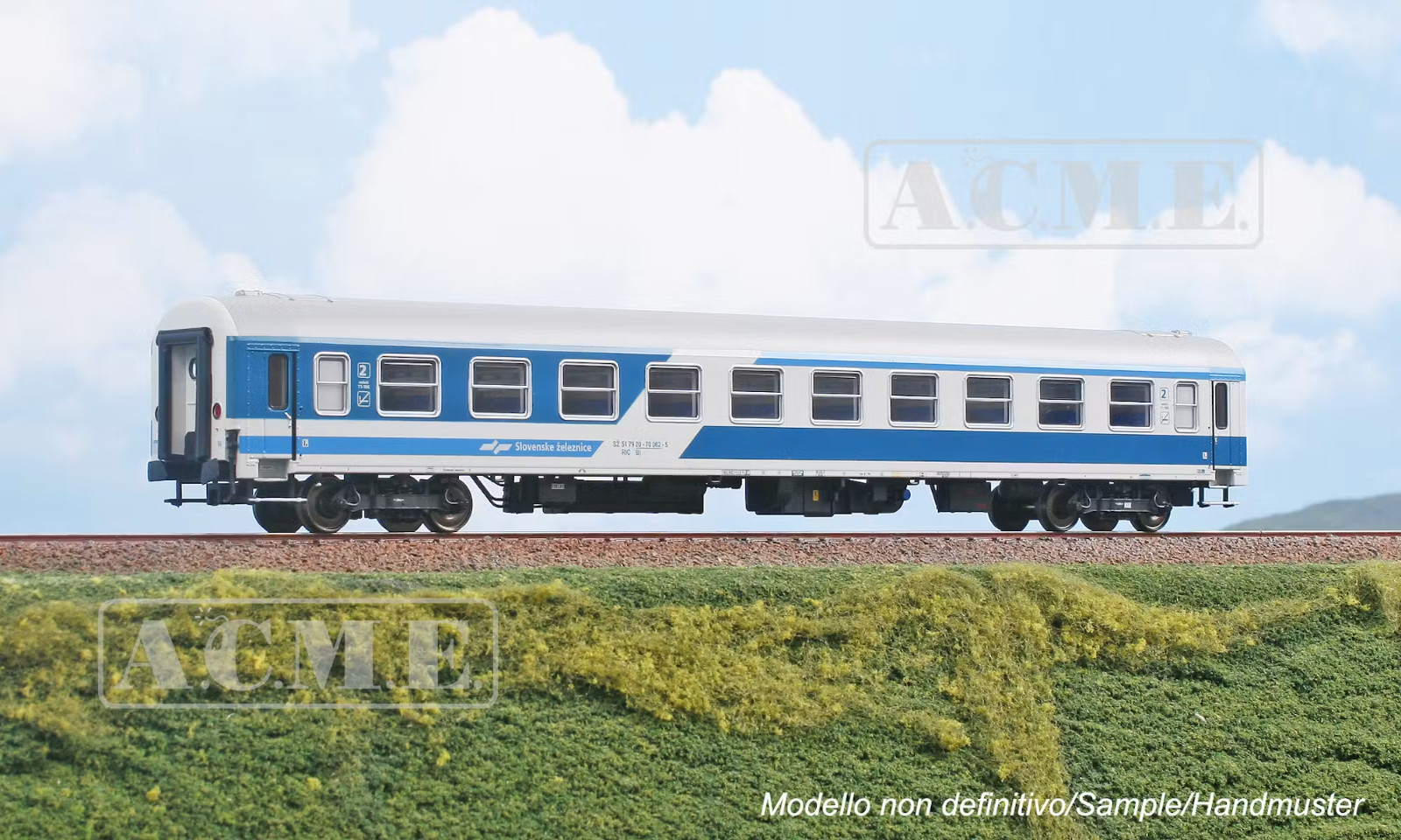 Acme 52829 Railway Carriage Of 2a Class Type Y With Area Bikes, Livery Sž