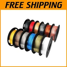 1.75mm 12 Spools Silk Gold Colors 3D Printer Filament