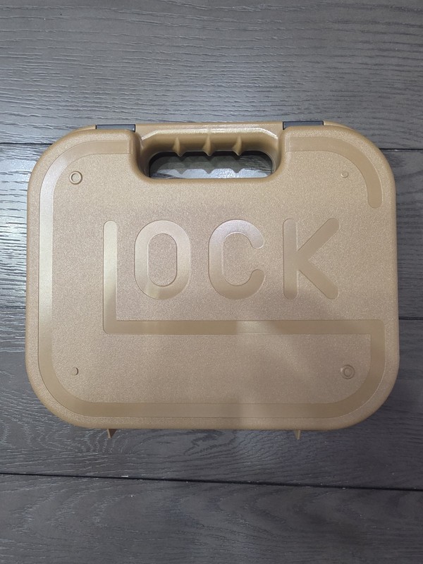 Glock Tan Hard Case Original