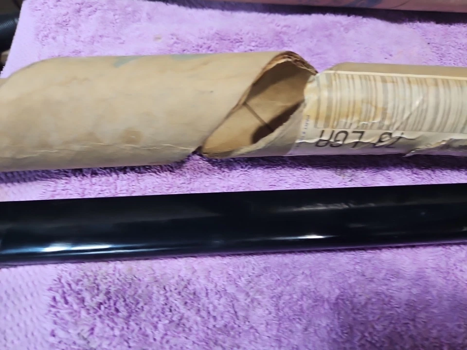 Nuevo de Lote Antiguo Ford Tempo Mercury Topaz carrocería negra moldura lateral F23Z-5425557-AAG Foto 2 de 4