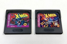 2 Game Lot - Sega Game Gear Xmen & Xmen Game Masters Legacy (cartridges only)