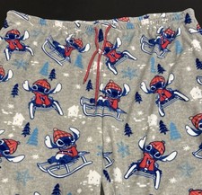 Lilo and Stitch Pajama Pants PJs Sz 3X 22W 24W XXXL Winter Snow Nightwear Soft