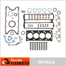 Fits 1999-12201999 Ford Focus 2.0l Zetec Dohc Full Gasket Set Bolts Vin 3