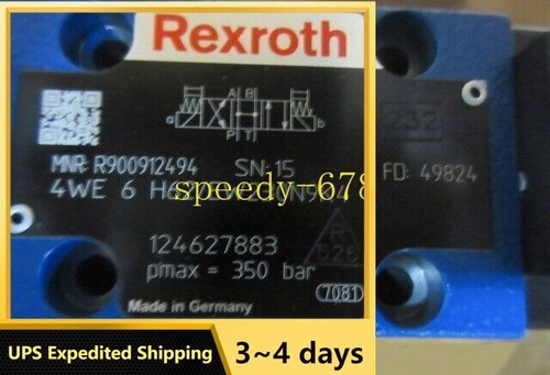 4WE6H62/EW230N9K4 R900912494 Directional spool Valve UPS Shipping