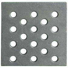 Grille à cendres en Fonte 16x16cm poêles à bois, cheminées LUNAWAY IT