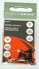 South Bend Barrel Swivels  Size 7  Test 35 lb  7 Ct   BSB-7