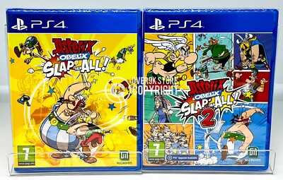Asterix & Obelix Slap Them All! + Slap Them All! 2 - PS4 - Brand New