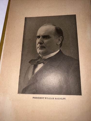 William McKinley The Book Of “life And Distinguished Service” Super Rare!! - Picture 7 of 13