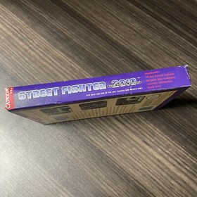 Street Fighter 2010: The Final Fight Nintendo NES CB Game Cartridge + Box