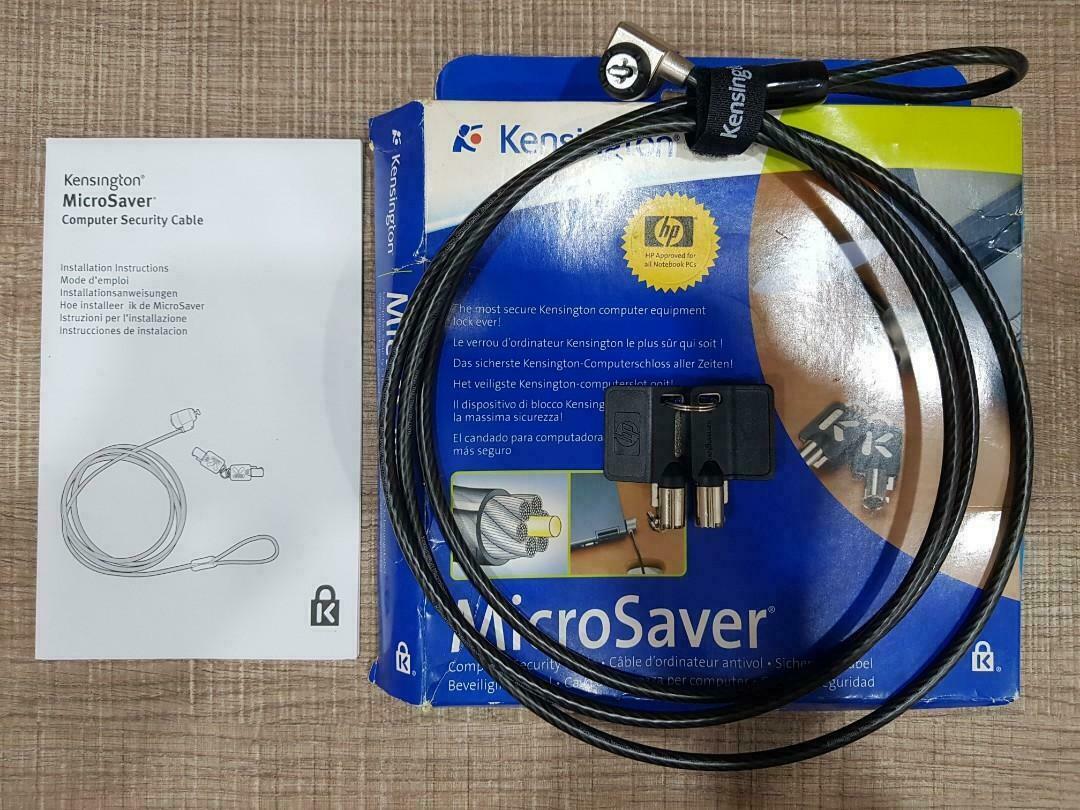 Kensington Notebook Microsaver Computer Lock (Model 64068)
