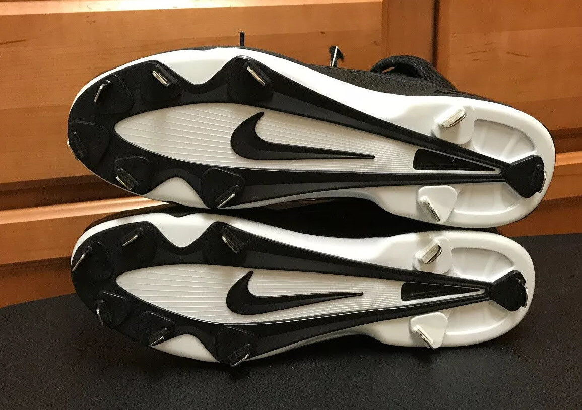NIKE HUARACHE Metal Pro Mid Baseball Cleats Air 599235-001 Shoes