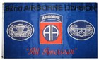 3x5ft BLUE 82ND AIRBORNE DIVISION FLAG superior quality USA seller