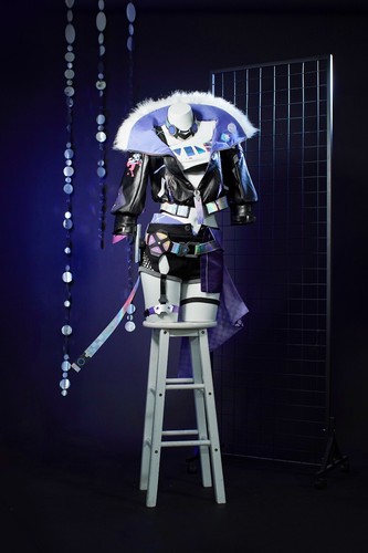 New Star Silver Rail Cosplay Costume Halloween Outfit Carnival Suit Accessories