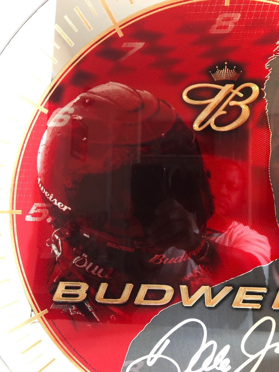 Budweiser ミラー Dale Earnhardt Jr Budweiser Glass Mirror NASCAR Anheuser