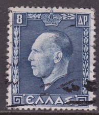 Greece 1937 King George II 8d Fine Used SG 509 VGC