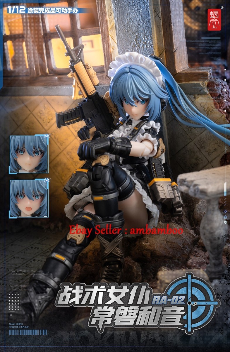 Snail Shell 1/12 PA-02 TOKIWA KAZUNE Tactical Maid Action Figures