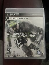 Tom Clancy's Splinter Cell: Blacklist (Sony PlayStation 3, 2013) for sale  online