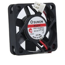 KDE1204PFV1 40*40*10MM DC12V 0.15A 1.1W 4CM 2Pin Cooling Fan