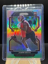 2021 Prizm Football - Jamin Davis Rookie RC - #383 TRUE SILVER HOLO MINT