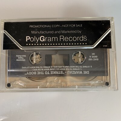 Die Warzau Strike To The Body (Cassette) Advance Promo | eBay