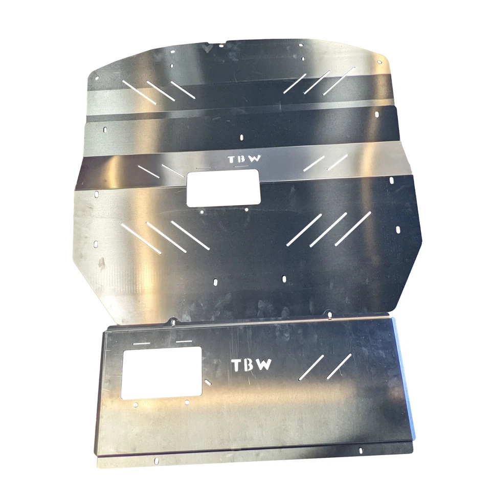 Алюминиевый брызговик под лоток двигателя TBW для RWD 05-13 Lexus IS250 IS350 - Изображение 2 из 4