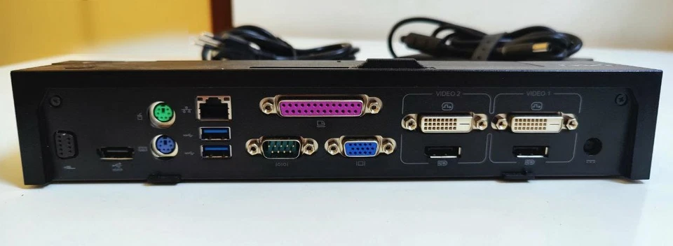 Alimentatore da 130W con Docking station DELL E-Port Plus II - Immagine 3 di 4