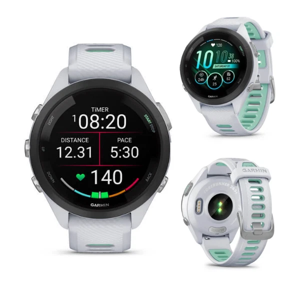 Montre GPS de running Garmin Forerunner 265S White - 010-02810-14