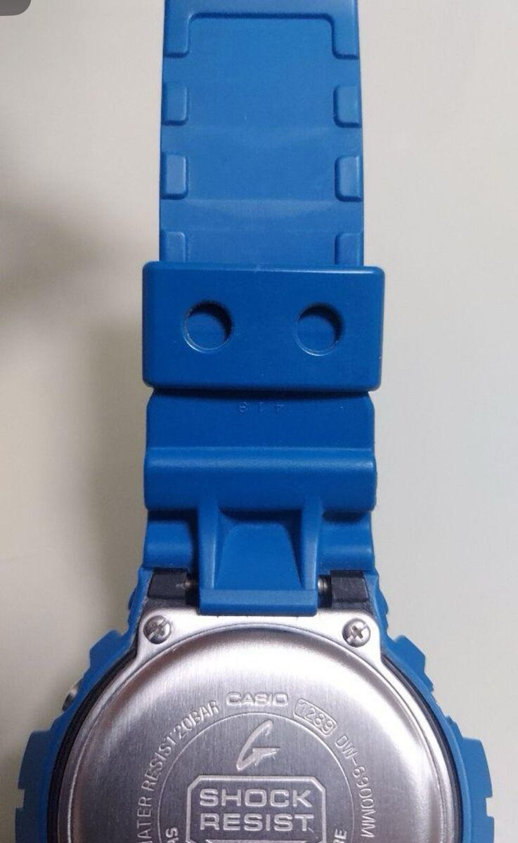 CASIO G-SHOCK DW-6900MM BLUE Smurf Crazy Colors dw6900mm2 CASIO G-SHOCK DW-6900MM BLUE Smurf Crazy Colors dw6900mm2