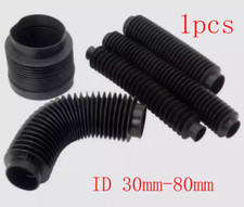 1pcs Rubber Corrugated Sleeve Flexible Moulded Bellows Resistant Dust Cover Tub