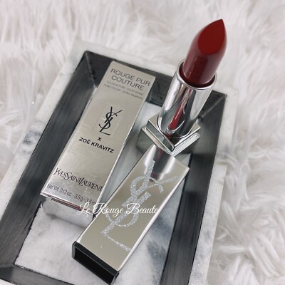 YSL Rouge Pur Couture X Zoe Kravitz Lipstick - 145 Lost in Marais