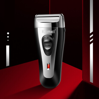 Rechargeable Kemei USB Electric Shaver Trimmer Razor Hair Beard Shaving Machine