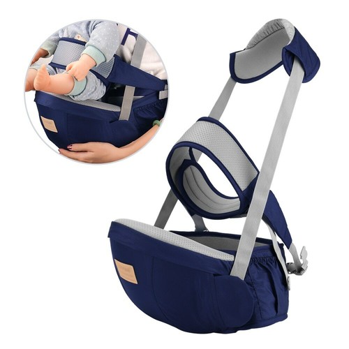 Baby Carrier marsupio neonato seduta bambino supporto schiena mamma  imbracatura | eBay