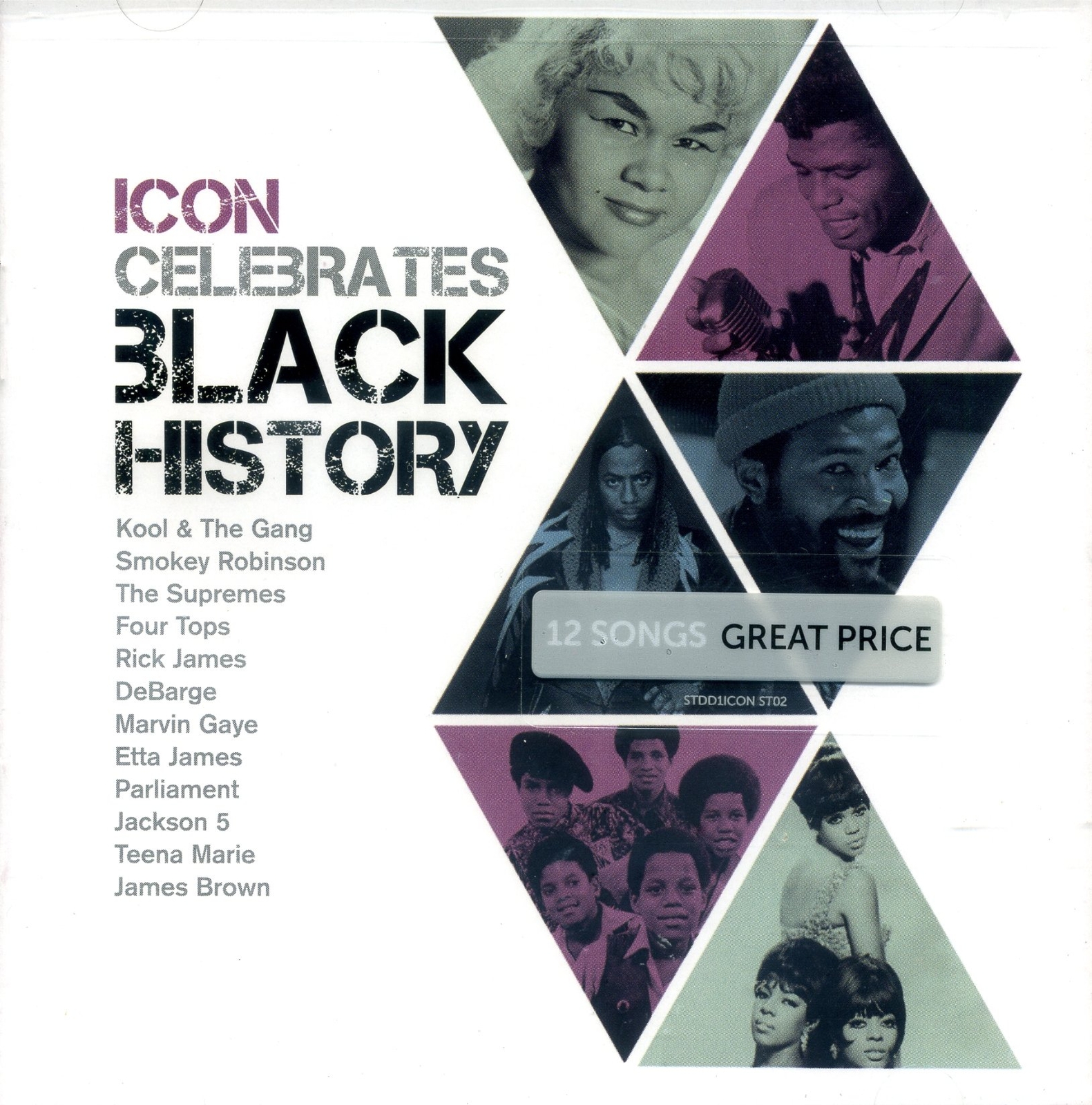 VARIOUS ARTISTS-ICON CELEBRATES BLACK HIST (CD)