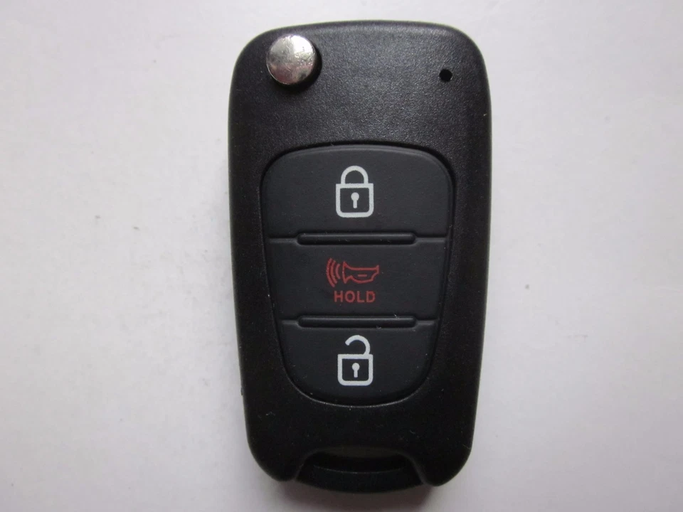 OEM 2012-2013 KIA RIO LLAVE ABATIBLE MANDO A DISTANCIA SIN CORTAR LLAVE EN BLANCO TQ8-RKE-3F02 Foto 3 de 3