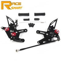 CNC Rearsets Footpegs Footrest For Kawasaki Ninja ZX10R 2011 2012 2013 2014 2015 (For: Kawasaki Ninja ZX10R)
