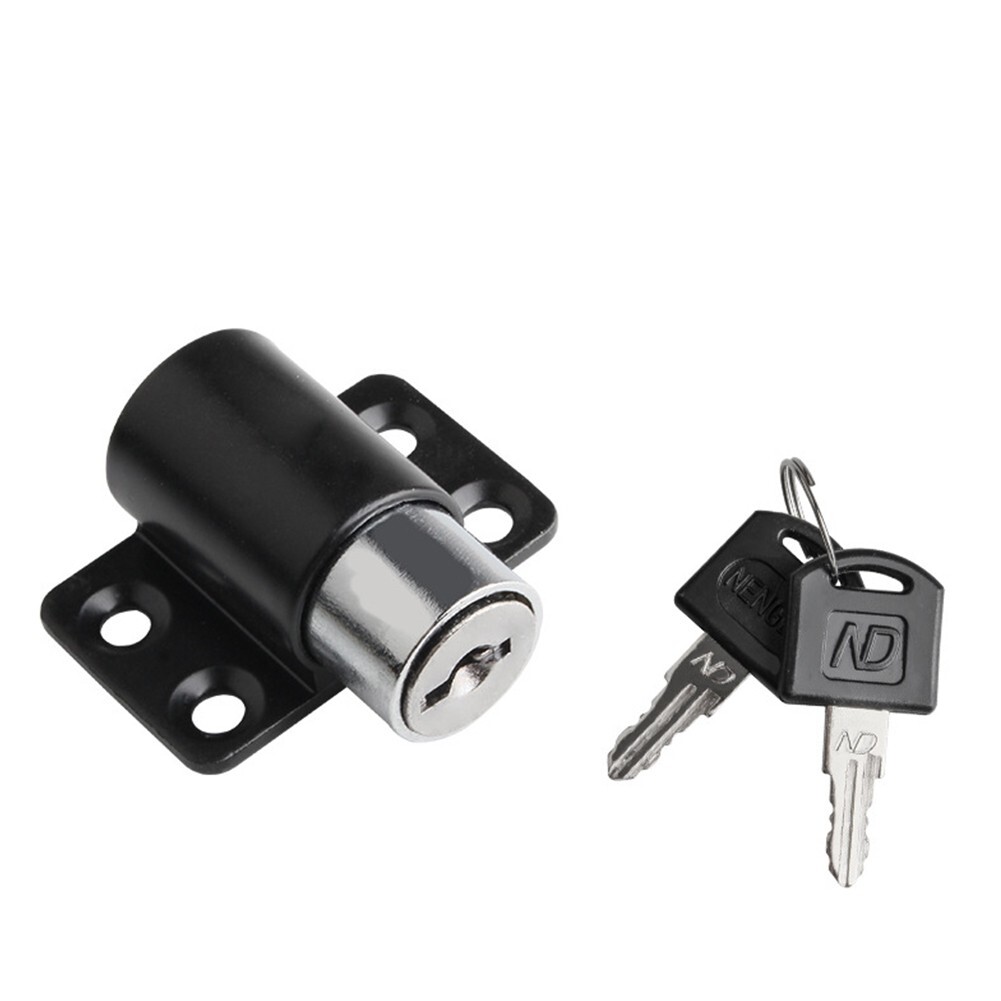 Sliding Door Lock White/Silver/Black Aluminum Alloy AntiTheft Door