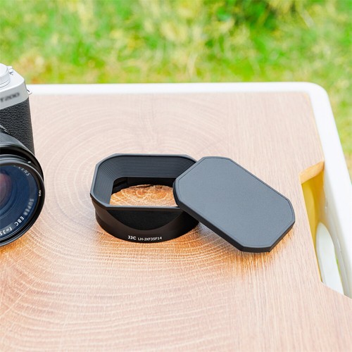 Metal Square Lens Hood with Hood Cap for Fujifilm XF 35mm F1.4 R on X-T5 X-Pro 3 - Picture 13 of 13