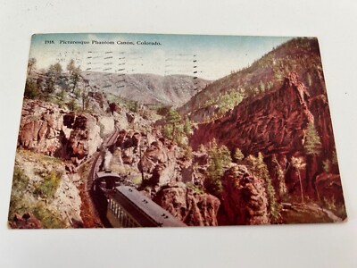Picturesque Phantom Canon Colorado Postcard