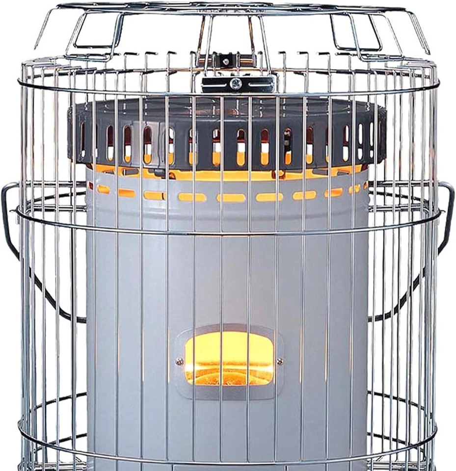 Calentador de queroseno interior Kero World KW-24H, grande - gris Foto 2 de 4