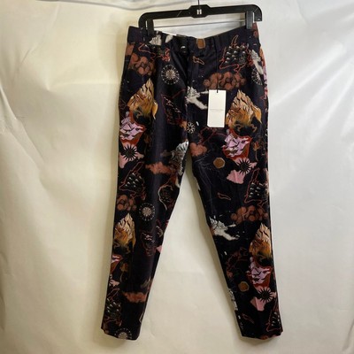 Scotch & Soda Fave Velvet Novelty Print Tapered Fit Chino