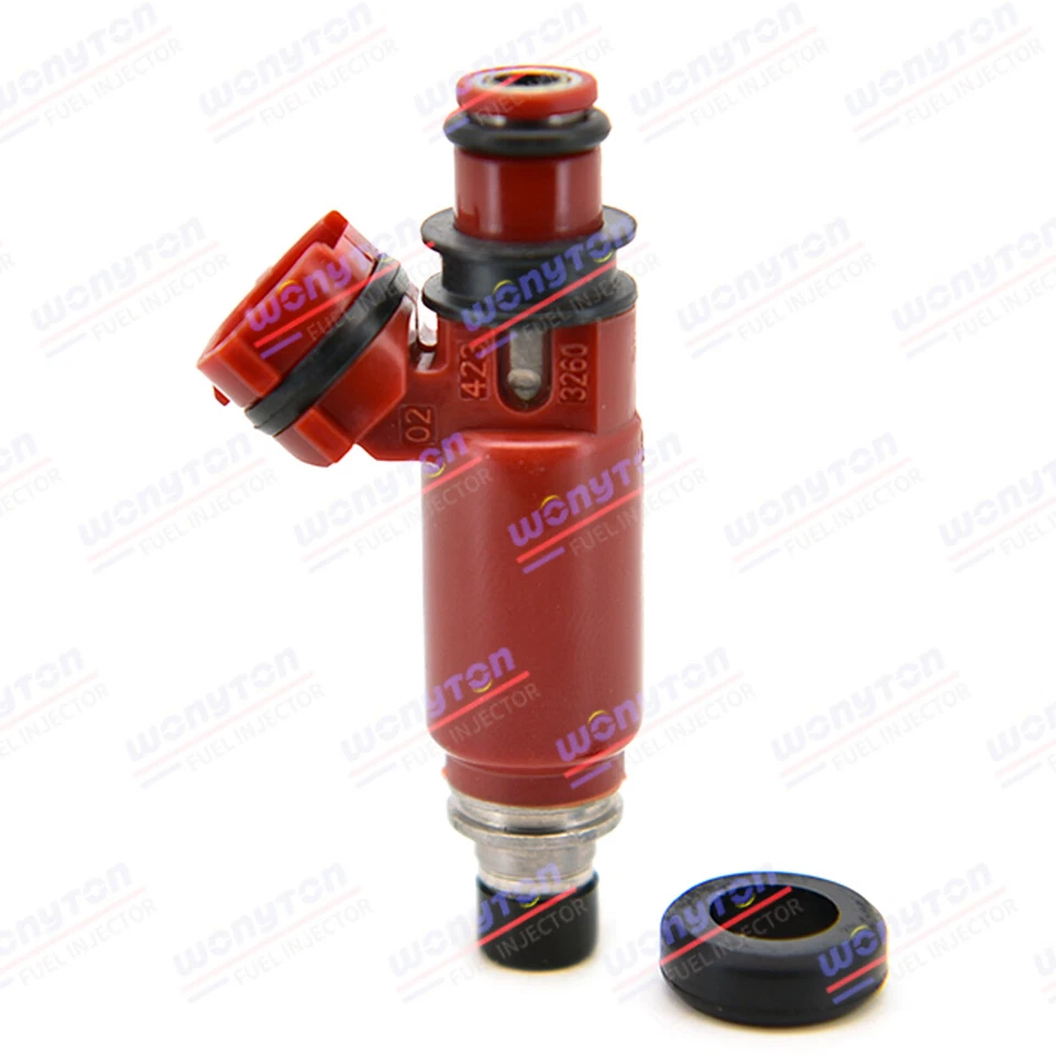 Inyectores de combustible Denso 4x genuinos para 98-01 Chevy Metro 1,3 L Suzuki Swift 1,3 L Foto 2 de 4