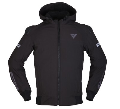 Modeka Clarke Sport Motorrad Softshell Jacke Gr. L - Schwarz