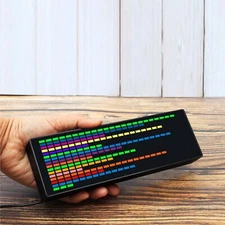 RGB Audio Level Indicator Stereo Music Spectrum LED light Amplifier VU Meter
