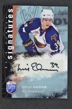 Tobias Enstrom AU 2007-08 Upper Deck Be a Player Signatures #S-TE