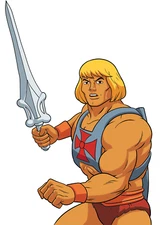 He-man sticker masters of the universe weatherproof bumper vinyl decal