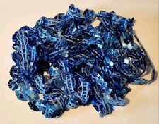 Sequin Trim 70 Yds Blue Pink Purple Scalloped Costume Dance Pageant Sewing