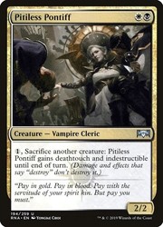 Pitiless Pontiff 194/259 Ravnica Allegiance Magic: The Gathering